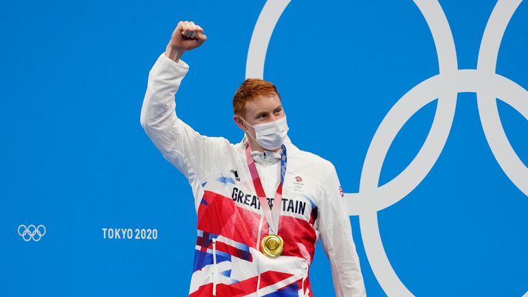 Tom Dean took gold after having COVID twice