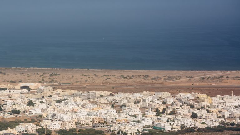 The coast of Oman (file pic)