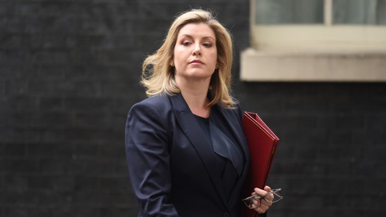 Penny Mordaunt is latest Tory to enter leadership race to replace Johnson as prime minister