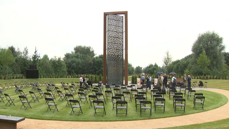 VIPs such as Boris Johnson and Priti Patel will attend the unveiling of the memorial