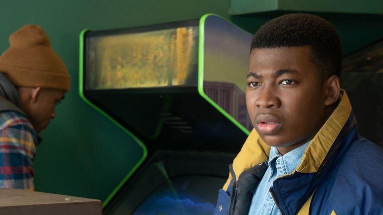 Mekai Curtis stars as Kanan in Power Book III: Raising Kanan, while Curtis &#39;50 Cent&#39; Jackson narrates. Pic: Nicole Rivelli/ Starz