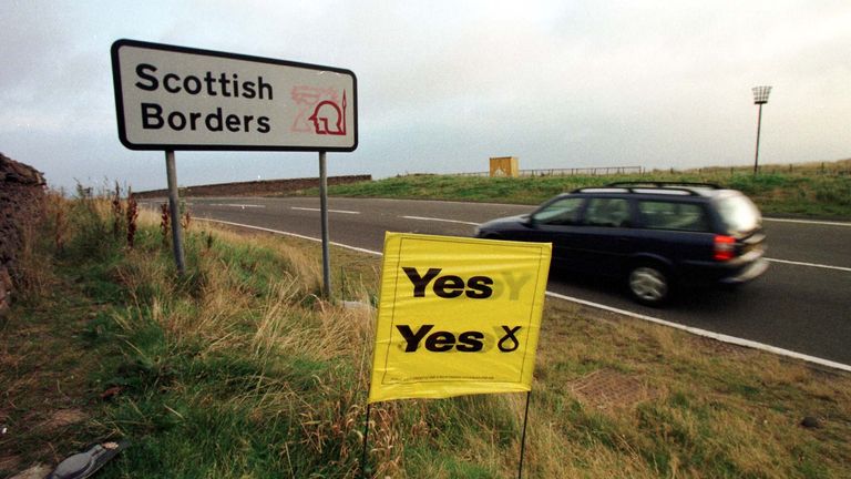 A referendum on Scottish devolution was held in 1997