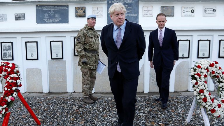 The presence in Kabul will remain for the UK as troops in NATO mission withdraw