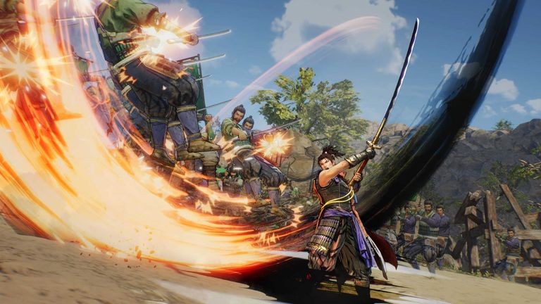 Samurai Warriors game, the fifth instalment hits European markets today.