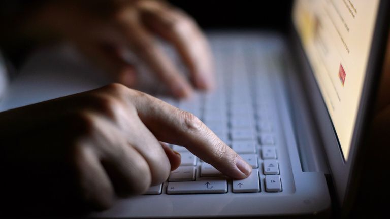 File photo dated 06/08/13 of a person using a laptop. Global technology firms such as Google must be held to account for hosting pension scam adverts, MPs have urged. Issue date: Sunday March 28, 2021.