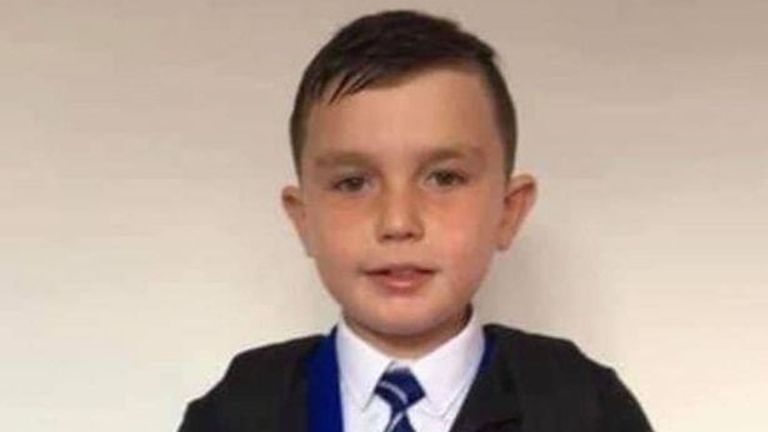 Dean Irvine, 11, died in Scotland