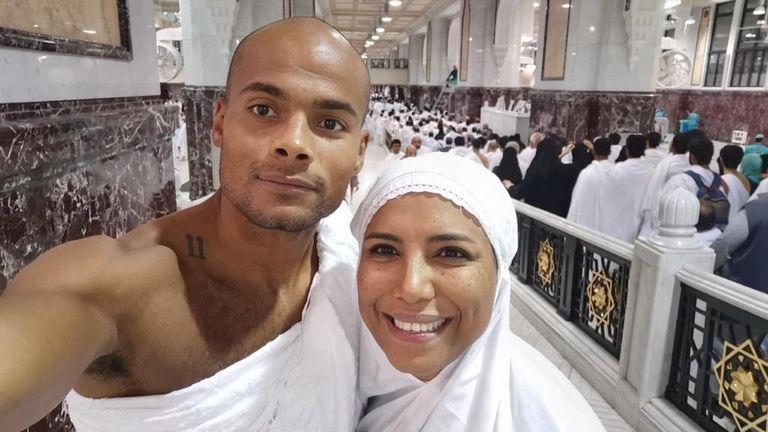 Sebastian Eubank and Salma Abdelati