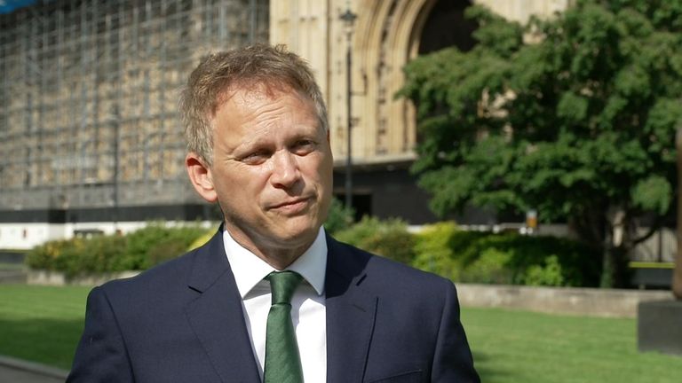 Transport Secretary Grant Shapps has said people should expect travel disruption and should book holidays accordingly.