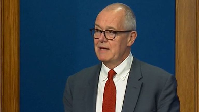 Sir Patrick Vallance says hospital admissions are rising