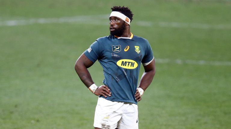 Springboks captain Siya Kolisi tested positive for coronavirus in the run-up to the series in June