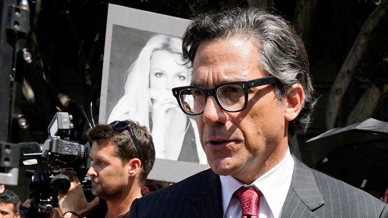 Spears' new lawyer Mathew Rosengart has a big reputation Pic: AP