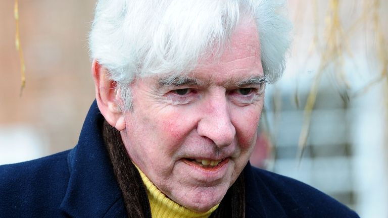 Tom O&#39;Connor, seen at the 2013 funeral of fellow comedian Norman Collier, has died aged 81