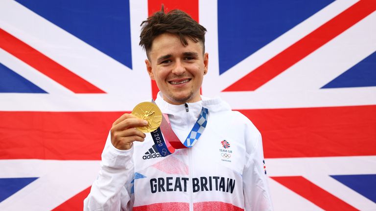 Tom Pidcock won Team GB cycling team&#39;s first gold medal at the Tokyo Olympics