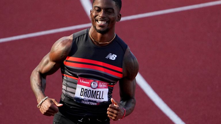 Usain Bolt has tipped Trayvon Bromell to win the 100m sprint. Pic: AP
