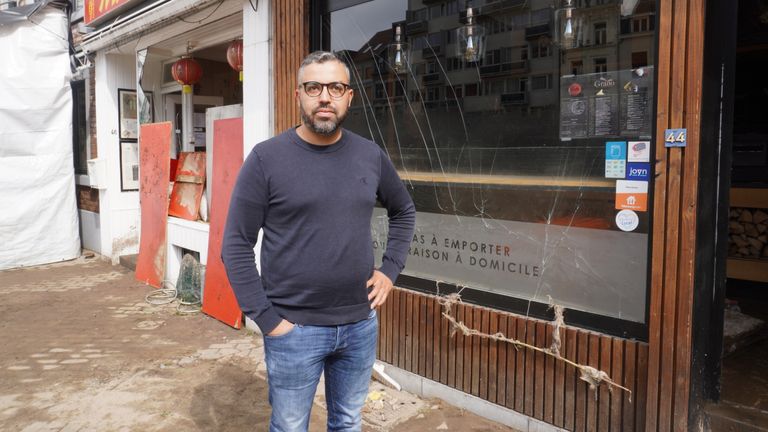 Nameer Laghzaoui&#39;s pizzeria, Pizza Grano, has no power or water