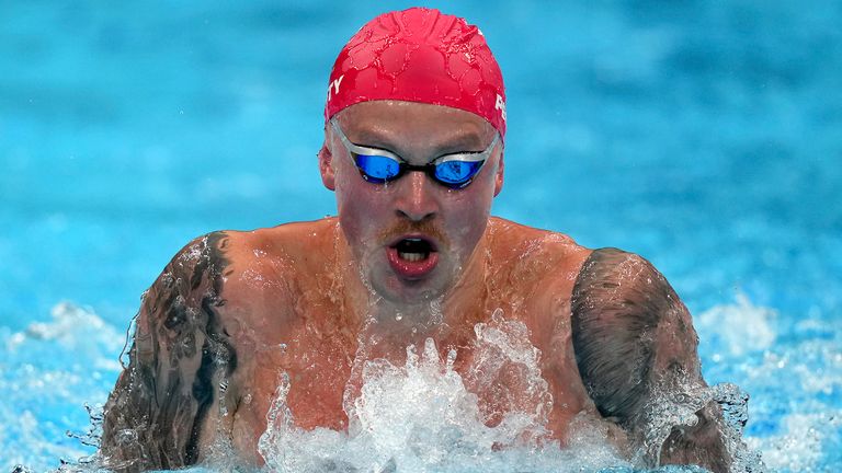 23-time Olympic champion Michael Phelps says he is enjoying watching Adam Peaty, as the Team GB swimmer targets gold in the 100m breaststroke