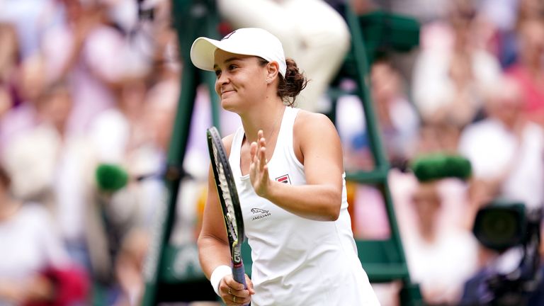 Ashleigh Barty is bidding to progress beyond the fourth-round at Wimbledon for the first time