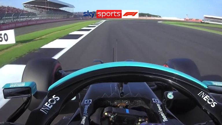 Watch how Lewis Hamilton secured first place on the grid for the first Sprint of the season at Silverstone.
