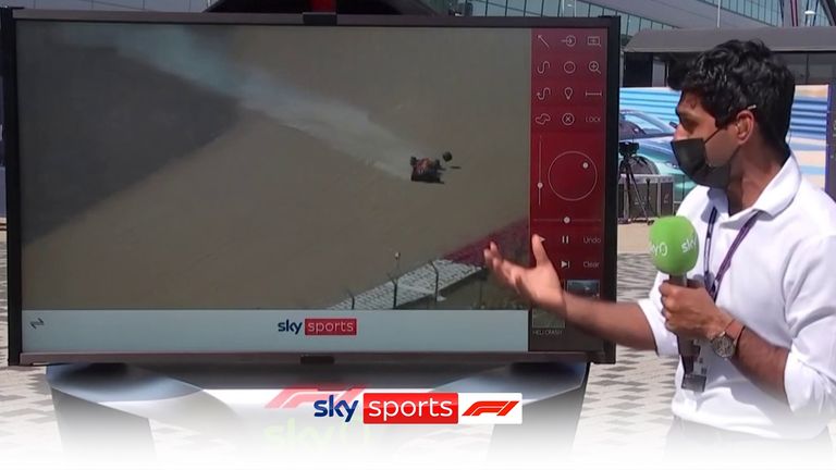 Karun Chandhok était au SkyPad pour examiner de plus près la collision entre Lewis Hamilton et Max Verstappen lors du premier tour du GP de Grande-Bretagne