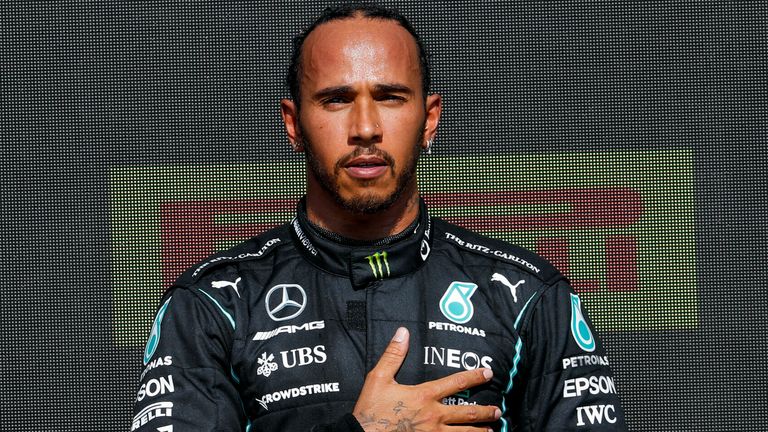 Martin Brundle says the racial abuse aimed at Lewis Hamilton on social media after his British Grand Prix victory is 'totally unacceptable'