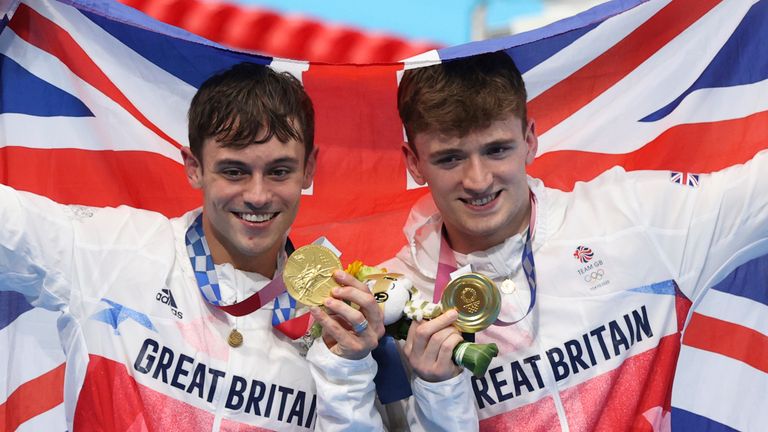 Matty Lee says his diving partner Tom Daley is one of his 'best friends' after the pair won gold in the men's synchronised 10m platform event at Tokyo 2020