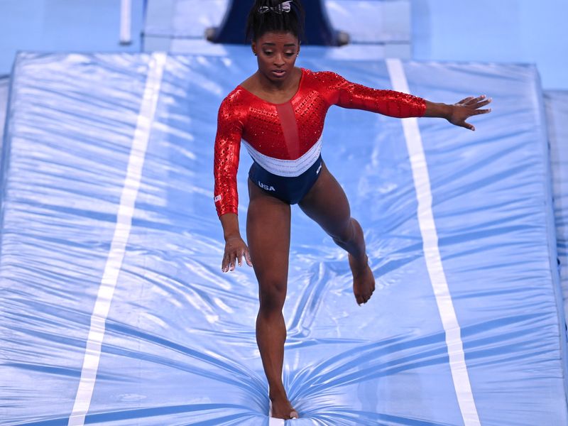 Tokyo Olympics: Simone Biles pulls out of all-around final after withdrawing from team event due to mental health | World News | Sky News