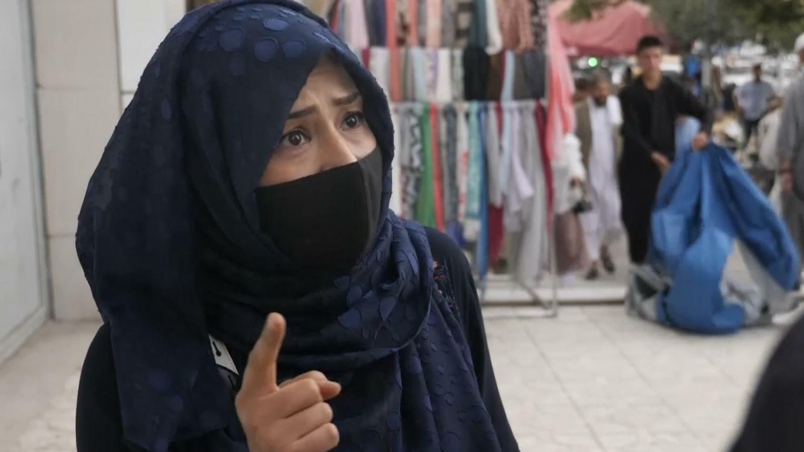 Afghanistan: Young woman Miriam is 'not scared' of the Taliban, despite ...