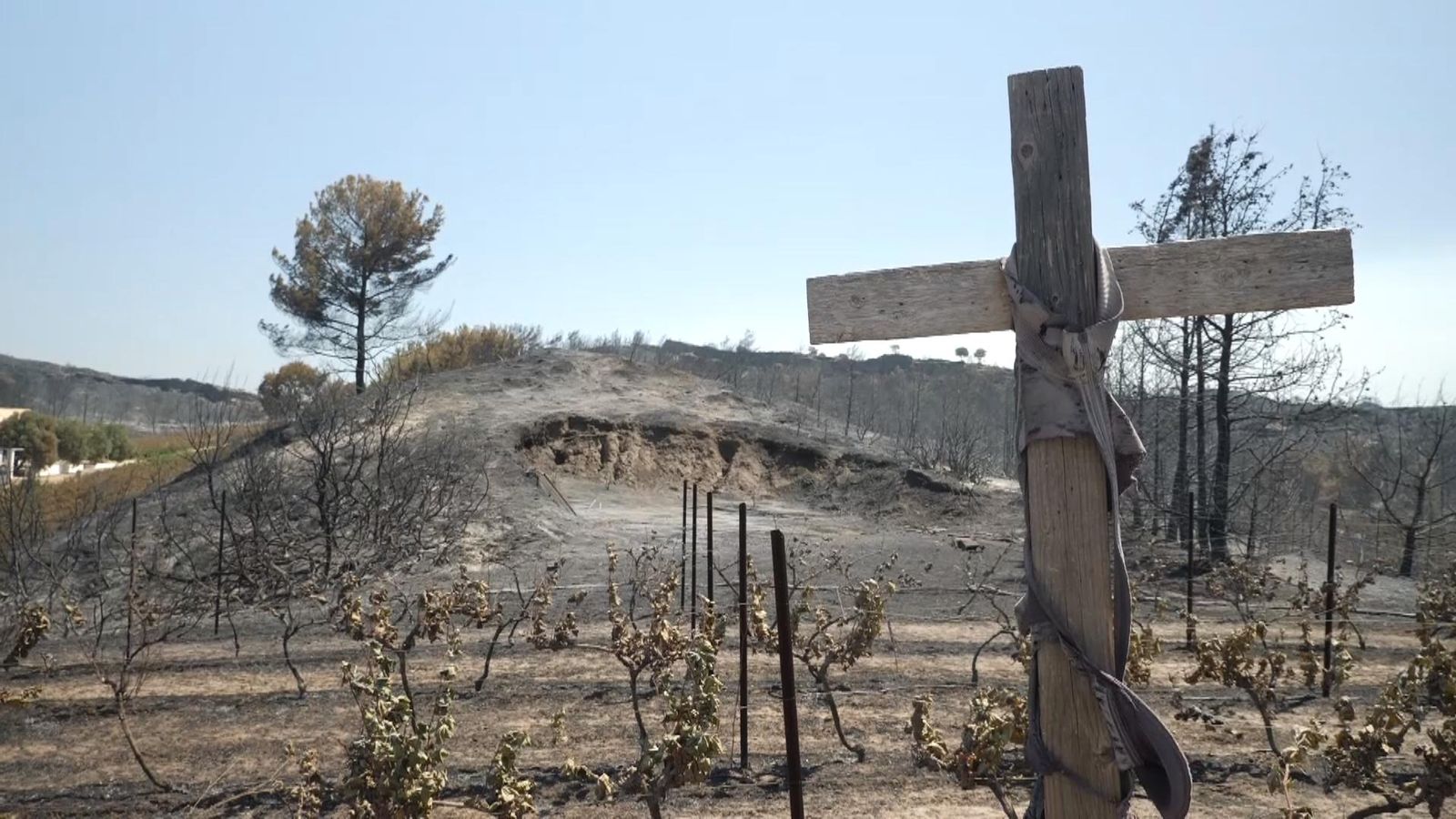 'Everything is destroyed' Villagers tell of wreckage as wildfires