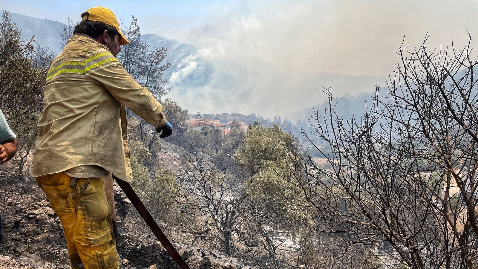 Turkey fires Despite extra crews battling hard, hot and dry conditions