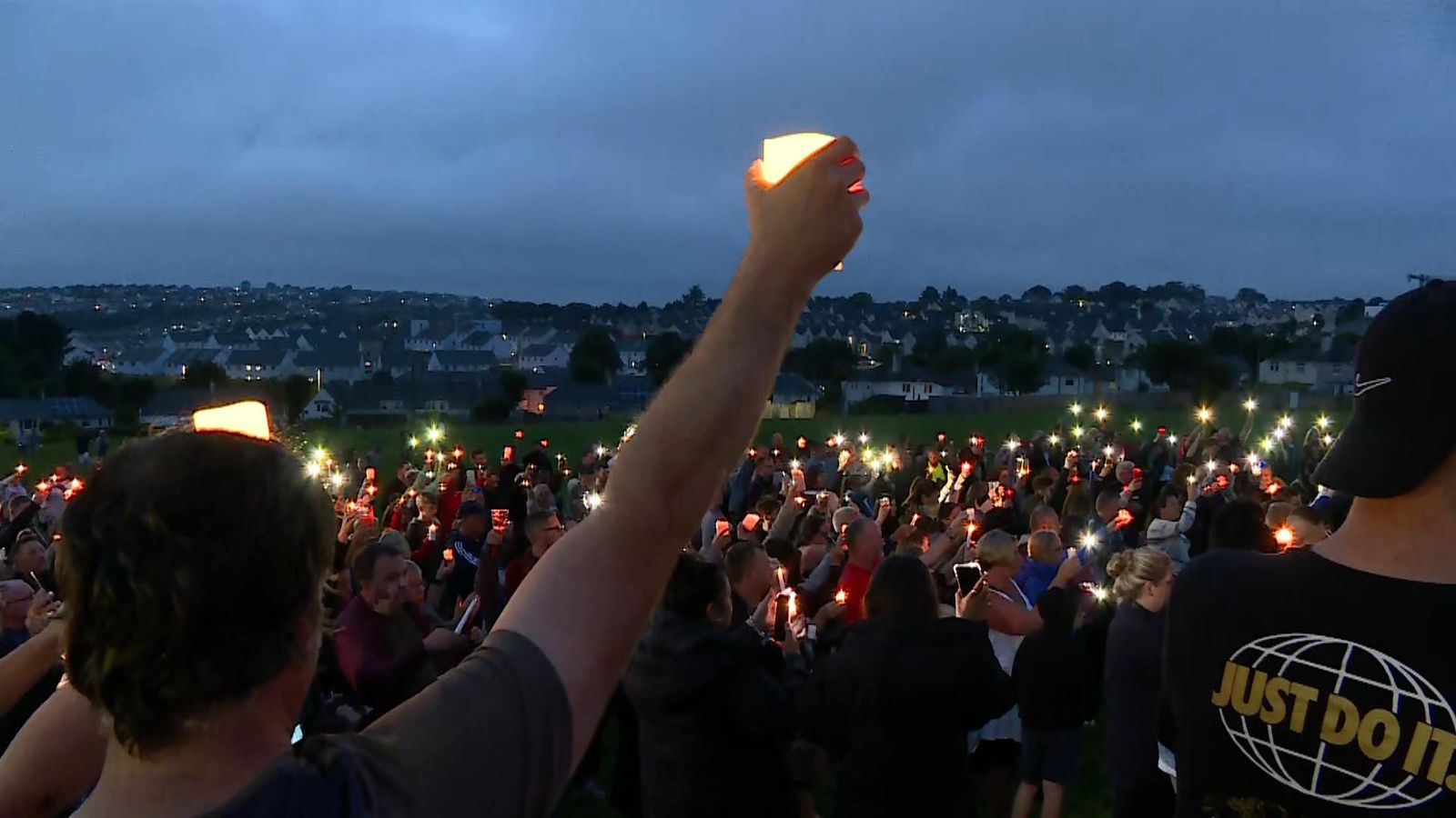 Plymouth Shooting Vigil Held For Those Shot Dead By Jake Davison Uk News Sky News