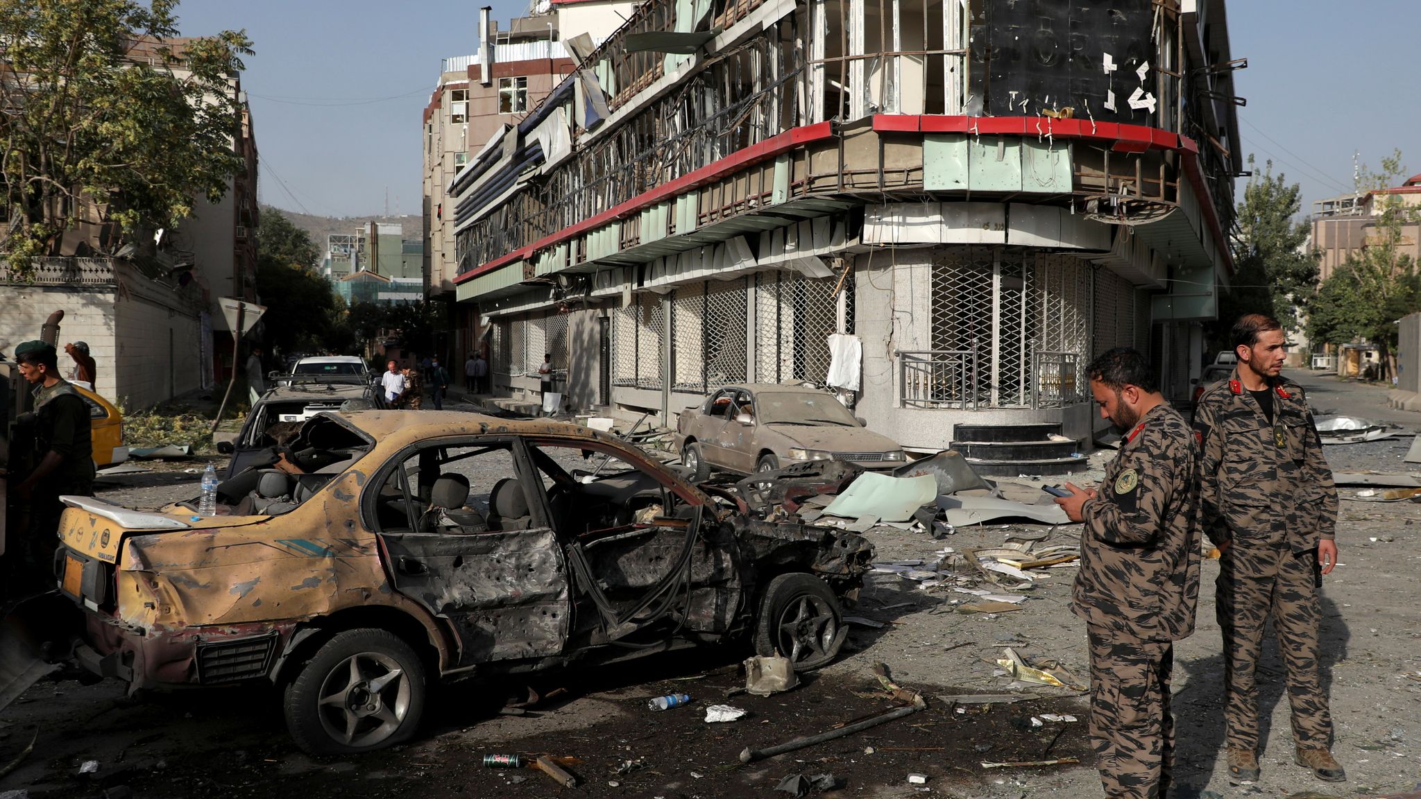 Afghanistan: Taliban Car Bomb Followed By Gun Battle Leaves Eight Dead ...