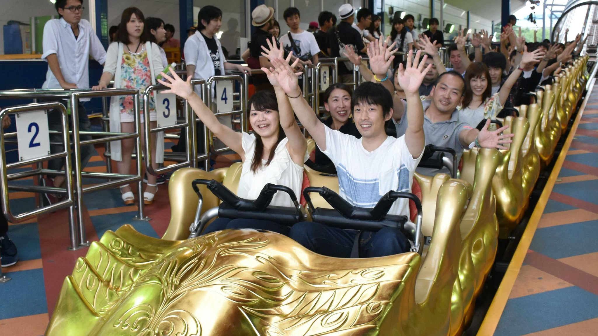 Japan 112 mph rollercoaster shut down after four riders report broken