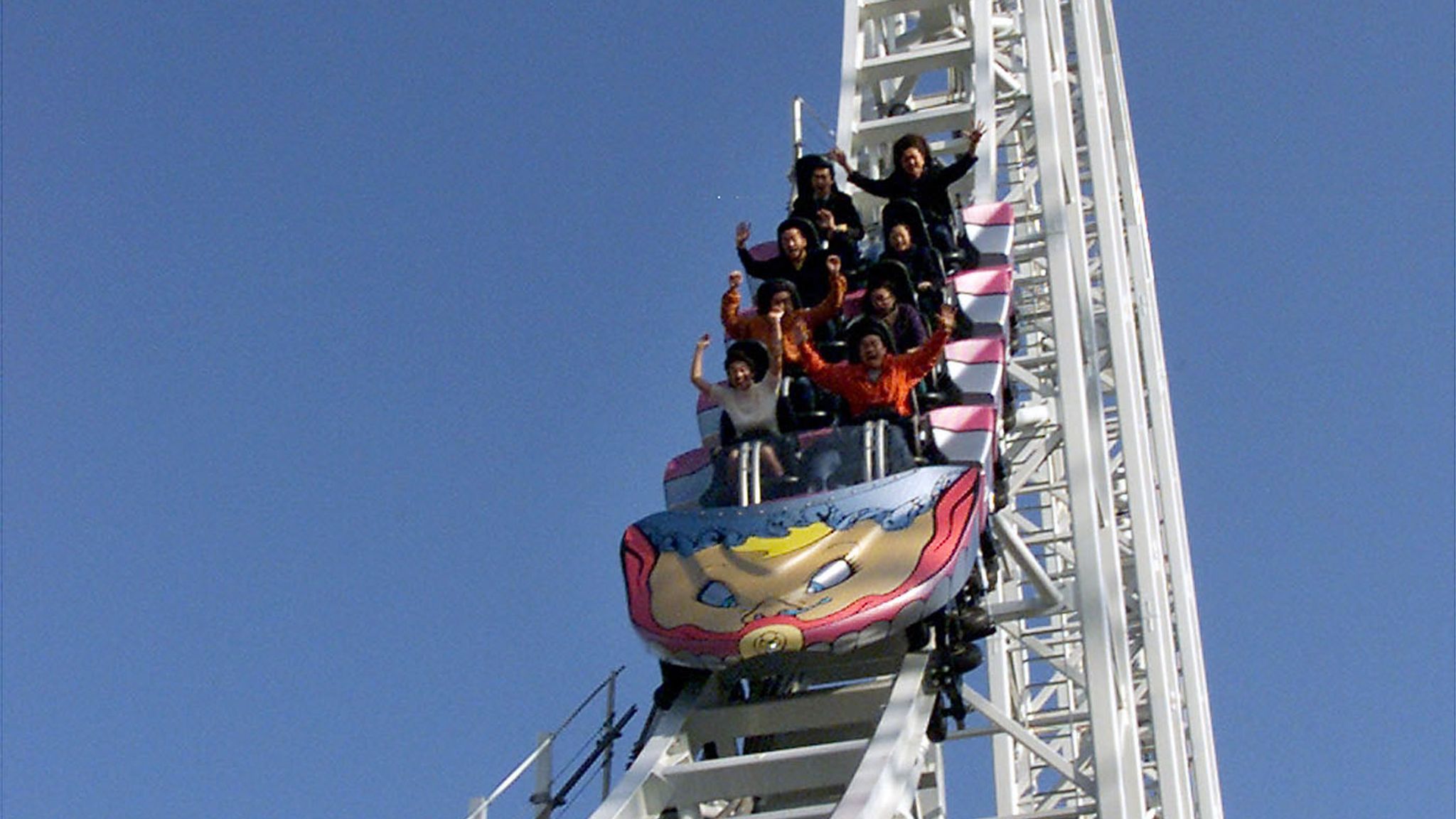 Japan 112 Mph Rollercoaster Shut Down After Four Riders Report Broken Bones World News Sky News
