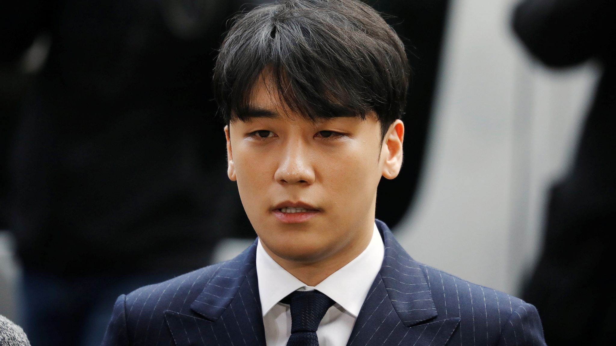 Seungri: K-pop star jailed for three years in prostitution and embezzlement  case | Ents &amp; Arts News | Sky News