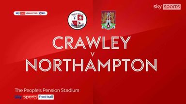 Crawley 0-0 Northampton