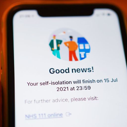 NHS Test and Trace app being updated to ping fewer people to isolate