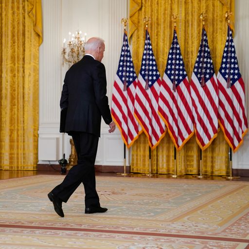 Joe Biden doubles down on US withdrawal from Afghanistan - but he is dancing a fine line
