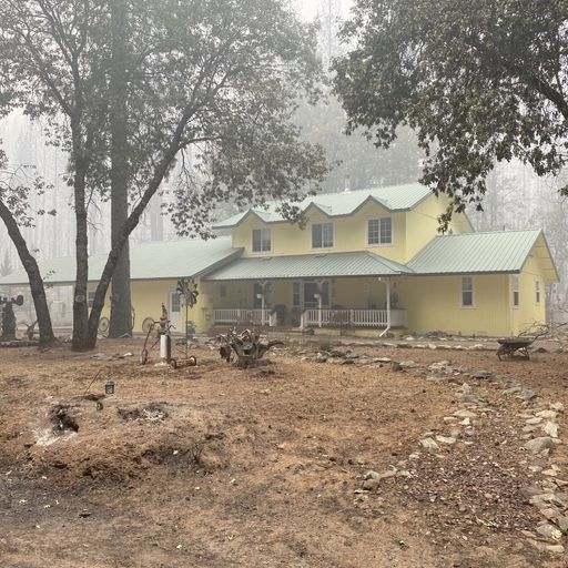 Just one house left unscathed on land scorched by California's largest single forest fire