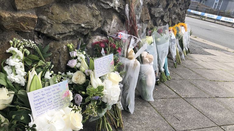 Floral tributes and soft toy tributes left outside the Lidl supermarket on Wolesley Road, near Biddick Drive in the Keyham area of Plymouth where six people, including the offender, died of gunshot wounds in a firearms incident Thursday evening. Picture date: Friday August 13, 2021.