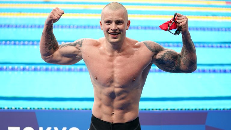 Adam Peaty has now won five Olympic medals including three golds