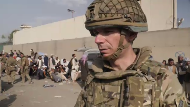 Lt Col Will Hunt said soldiers have put thoughts of &#39;previous tours aside&#39; to work with the Taliban on restoring order