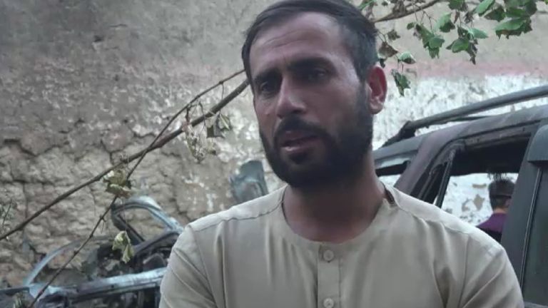 Aymal Ahmad lost 10 members of his family to the drone strike 