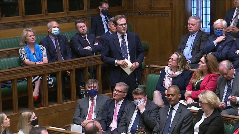 Conservative MP Tom Tugendhat spoke from experience as he described a man bringing a dead child to his base and &#39;begging for help&#39;