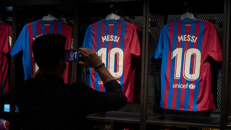 Une boutique de Barcelone dans la ville espagnole.  Photo : AP