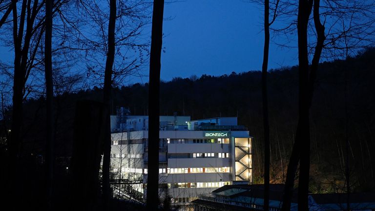 The firm&#39;s facility in Marburg, Germany