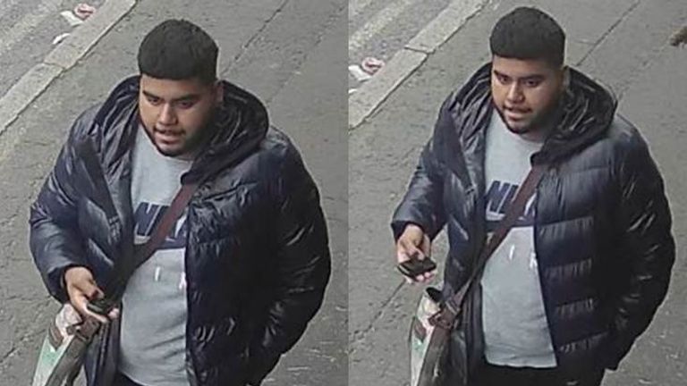 Police are searching for this man in connection with the hit-and-run in Birmingham