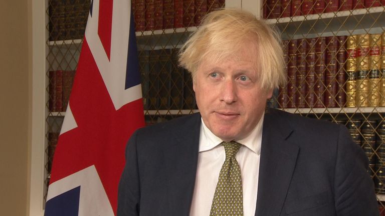 Prime Minister Boris Johnson said: &#39;Our thoughts today are very much with their families and their loved ones.&#39;