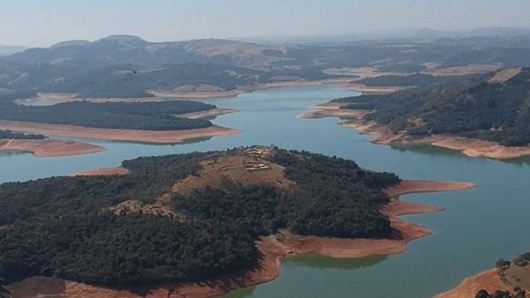 Brazil has reportedly lost 15% of its surface area water over 30 years