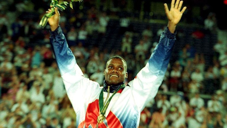 Carl Lewis won nine Olympic gold medals. Pic: Action Images