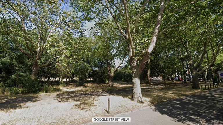 The incident took place on the western corner of Clapham Common on Wednesday night